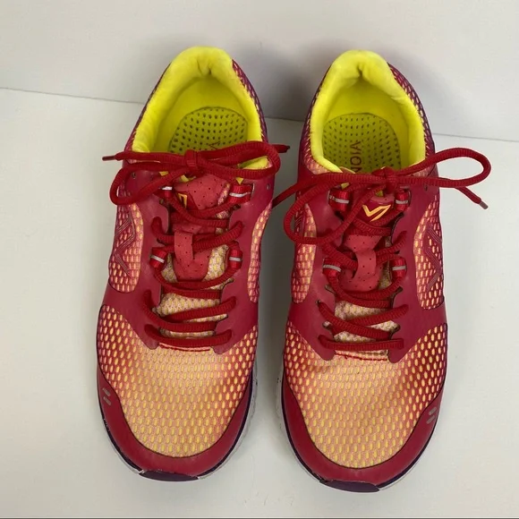 VIONIC 335 Elation 1.0 Walker Sneaker Shoes Size 8 Red Pink Purple Yellow White - Picture 3 of 13